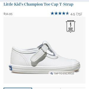 Baby girl Keds T-straps